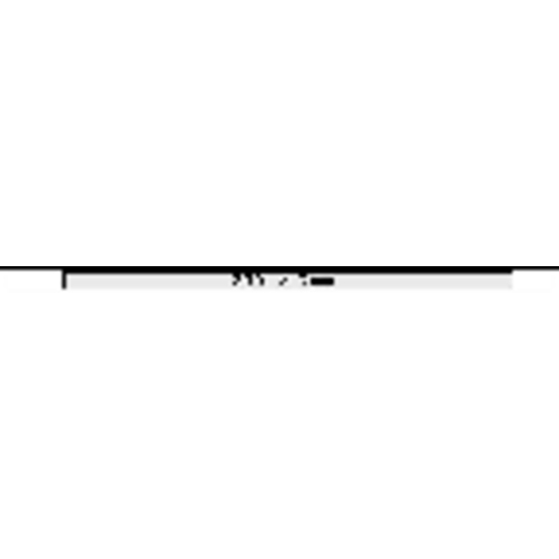 Bleistift 'Zimmermann' , weiß, Holz, 24,00cm x 0,70cm x 1,10cm (Länge x Höhe x Breite), Bild 3