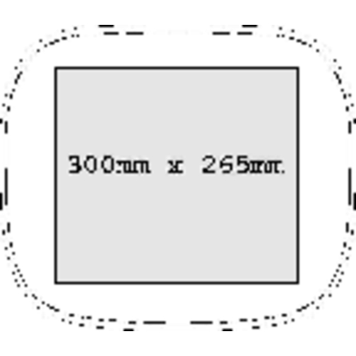Schattenspender-Set 'Umbra' , schwarz, Textil, 44,00cm x 0,50cm x 36,00cm (Länge x Höhe x Breite), Bild 3