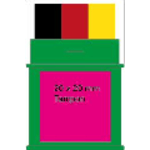 Fanschminke 'Nations' 2.0 , Deutschland-Farben, Kunststoff, 2,70cm x 4,20cm x 1,10cm (Länge x Höhe x Breite), Bild 2