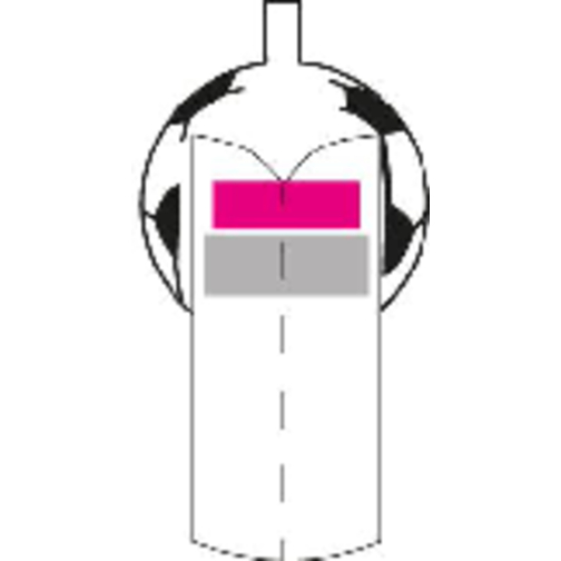 Pfeife 'Goal' , weiß, Kunststoff, 5,70cm x 3,00cm x 3,00cm (Länge x Höhe x Breite), Bild 3