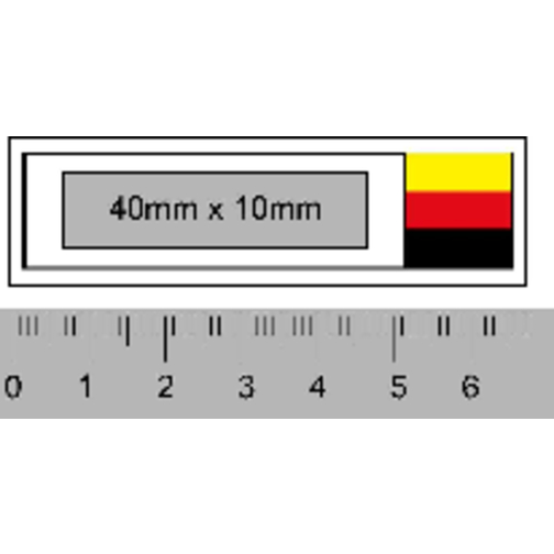 Fanset 'Big' , mehrfarbig, Kunststoff, 44,00cm x 41,00cm (Länge x Breite), Bild 3