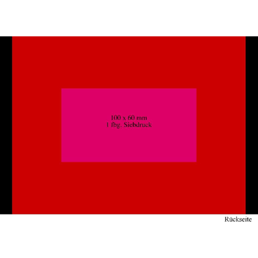 Notfall-Set 'Bag', Groß , rot/schwarz, Textil, 14,50cm x 21,00cm (Länge x Breite), Bild 3