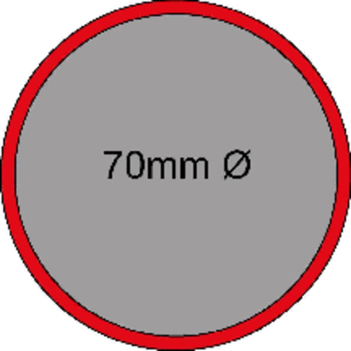 Bonbonspender , standard-rot, Kunststoff, 22,20cm (Höhe), Bild 2
