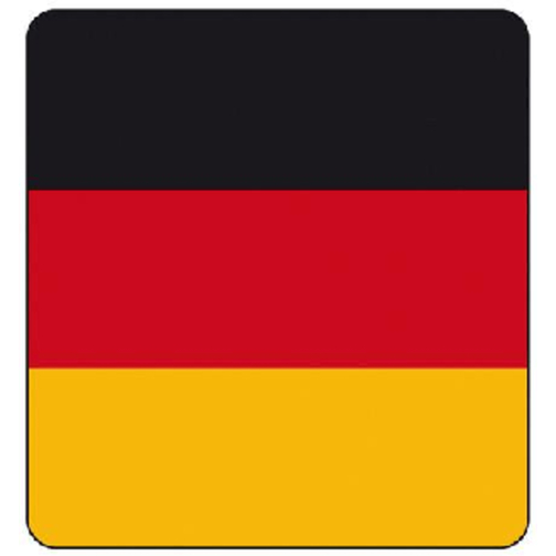 Schweißband 'Nations - Germany' , Deutschland-Farben, Textil, 7,00cm x 7,00cm (Länge x Breite), Bild 2