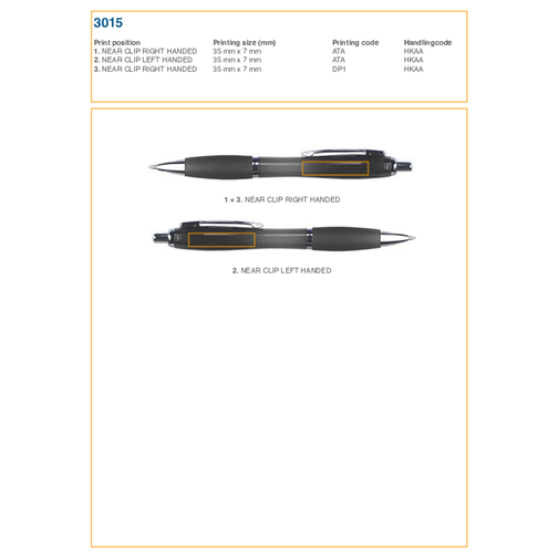 Kugelschreiber Aus Kunststoff Newport , schwarz, ABS, Plastik, AS, Stahl, , Bild 4
