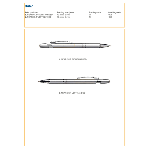 Kugelschreiber Aus Kunststoff Greyson , silber, ABS, Plastik, Metall, Stahl, 14,00cm (Höhe), Bild 4