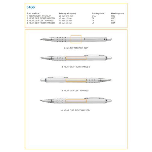 Kugelschreiber Seattle , weiß, Aluminium, Metall, , Bild 4