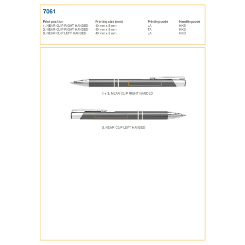 Kugelschreiber Aus Aluminium Delia , grau, Aluminium, Metall, , Bild 4
