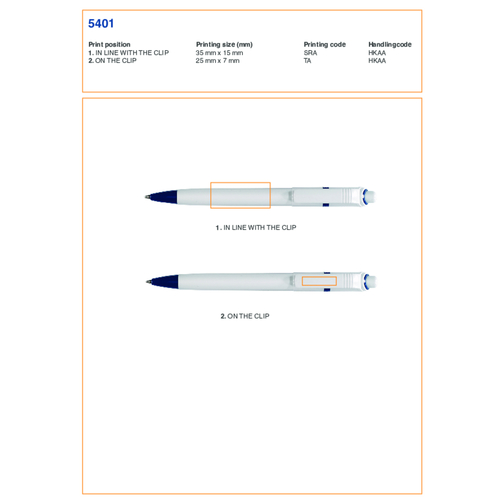 Stilolinea stylo bille en plastique, Image 2