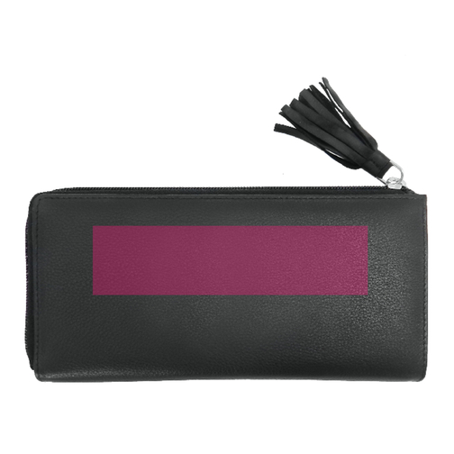 Damenlangbörse Mit RFID Folie , schwarz, Rindnappaleder, 20,00cm x 2,00cm x 10,00cm (Länge x Höhe x Breite), Bild 7