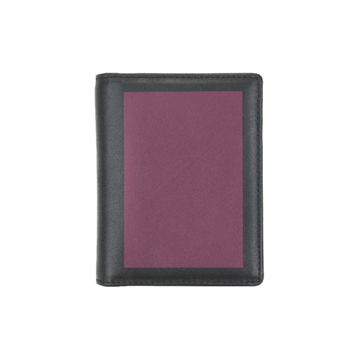 Kartenetui Mit RFID Folie , schwarz, Rindnappaleder, 10,00cm x 8,00cm (Länge x Breite), Bild 3