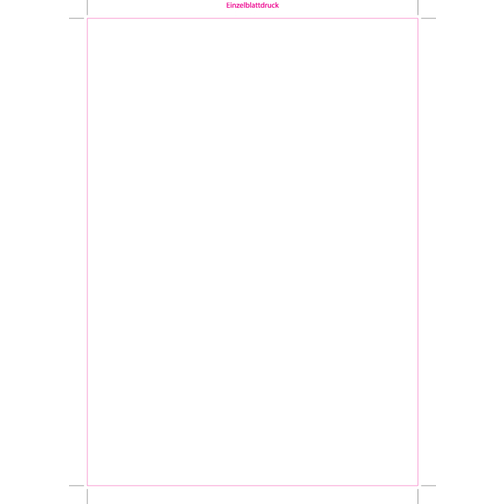 Schreibblock 'Primus-Cover' DIN A4, 50 Blatt , weiß, Umschlag: 245g/m² Chromokarton, Innenblätter: 70 g/m² holzfrei weiß, chlorfrei gebleicht, 29,70cm x 21,00cm (Höhe x Breite), Bild 3