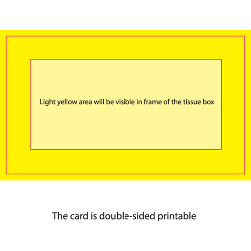Greeting Card Foto , weiß, Karton Simcote, GC2 300g/m2 0,55 micron, 19,00cm x 2,70cm x 11,50cm (Länge x Höhe x Breite), Bild 2