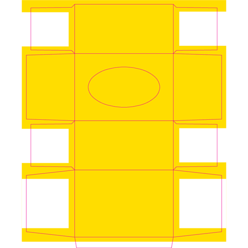 Handy 30 , weiß, Karton Simcote, GC2 300g/m2 0,55 micron, 11,00cm x 5,50cm x 7,50cm (Länge x Höhe x Breite), Bild 2