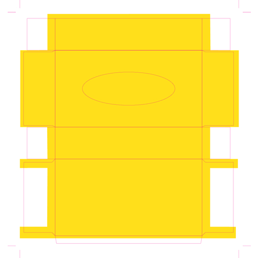 Rectangular , weiß, Karton Simcote, GC2 300g/m2 0,55 micron, 23,00cm x 5,00cm x 12,00cm (Länge x Höhe x Breite), Bild 3