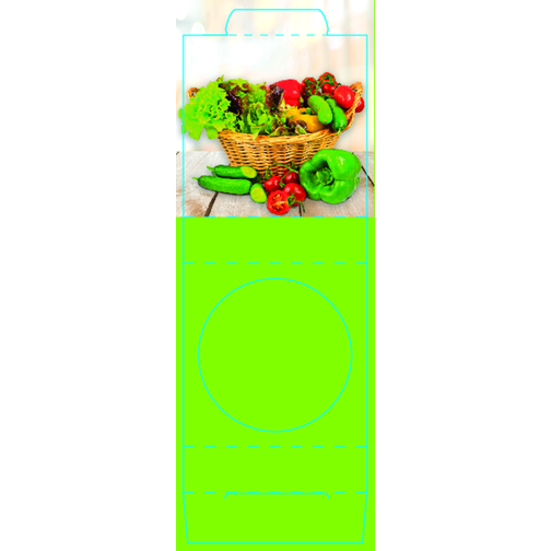 Naschgemüse Colour Blattsalat-Mix , rot, Ton, Kokosfaser, Folie, Samen, Papier, 7,00cm x 6,00cm x 7,00cm (Länge x Höhe x Breite), Bild 2