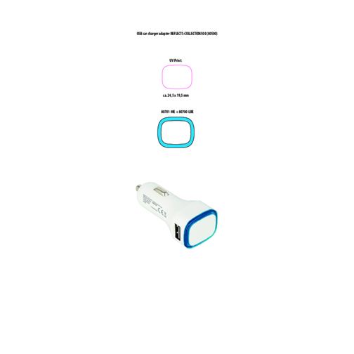 Ladowarka samochodowa USB REFLECTS-COLLECTION 500, Obraz 2