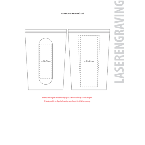 Kubek termiczny RETUMBLER-MACERATA ZIELONY, Obraz 2