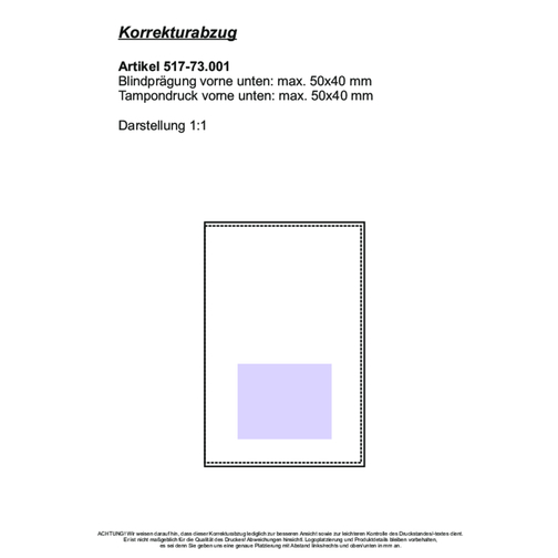 CreativDesign Ausweistasche '517deLuxe' Schwarz , schwarz, Leder, 8,50cm x 13,00cm (Länge x Breite), Bild 3