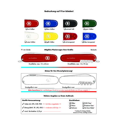 SPARTAN - Victorinox Schweizer Messer , Victorinox, rot, hochlegierter, rostfreier Stahl, 9,10cm x 1,50cm x 2,65cm (Länge x Höhe x Breite), Bild 6