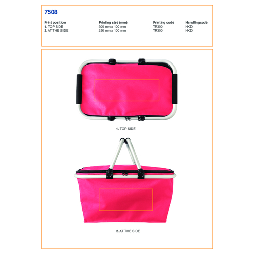 Panier pliable en polyester Douglas, Image 3