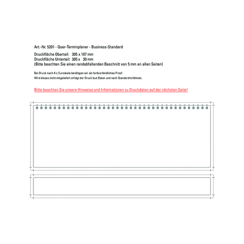 Business-Standard , schwarz/rot, Papier, 13,80cm x 30,50cm (Höhe x Breite), Bild 3
