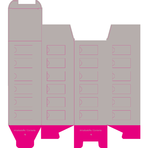 Mini Kugeln Tower Adventskalender Lindt , Lindt, Karton, kompostierbares Inlay, 19,30cm x 7,50cm x 7,50cm (Länge x Höhe x Breite), Bild 3
