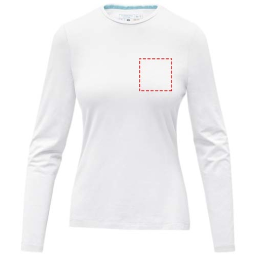 T-shirt bio manches longues femme Ponoka, Image 10