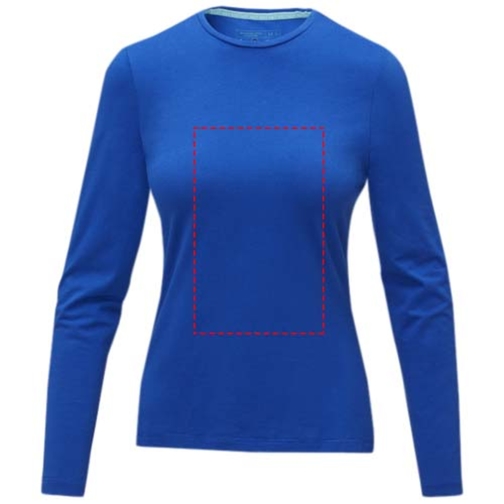 T-shirt Ponoka in tessuto organico a manica lunga da donna, Immagine 18
