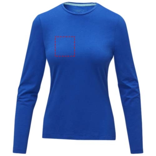 T-shirt Ponoka in tessuto organico a manica lunga da donna, Immagine 17