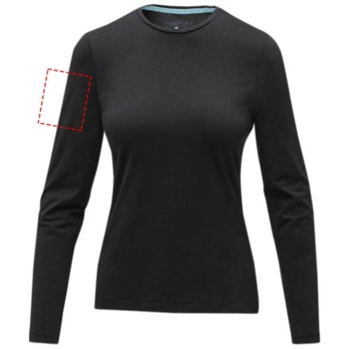 T-shirt Ponoka in tessuto organico a manica lunga da donna, Immagine 22