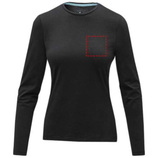 T-shirt Ponoka in tessuto organico a manica lunga da donna, Immagine 14