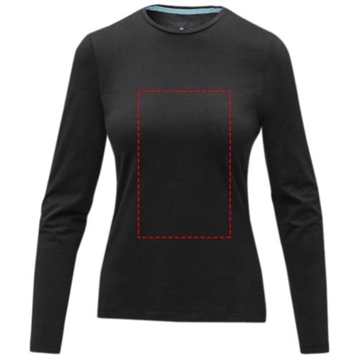 T-shirt Ponoka in tessuto organico a manica lunga da donna, Immagine 18