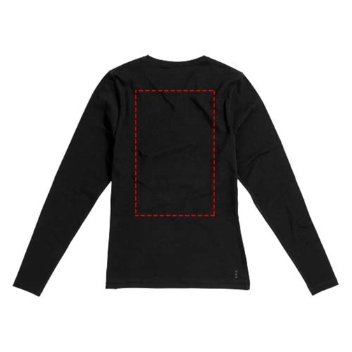 T-shirt Ponoka in tessuto organico a manica lunga da donna, Immagine 13