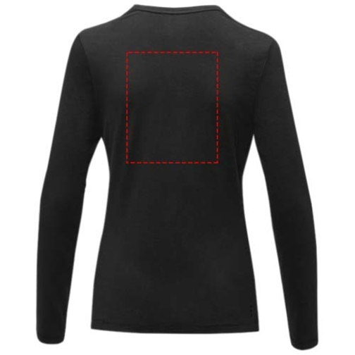 T-shirt Ponoka in tessuto organico a manica lunga da donna, Immagine 21