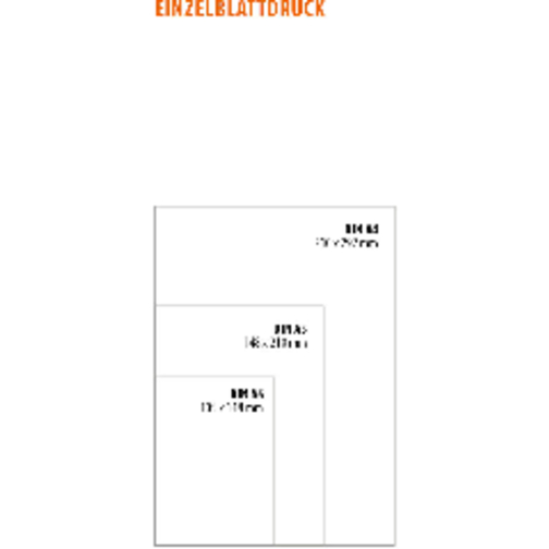Schreibblock 'Primus' DIN A4, 50 Blatt , weiss, Einzelblätter: 70 g/m² holzfrei weiss, chlorfrei gebleicht, 29,70cm x 21,00cm (Höhe x Breite), Bild 2