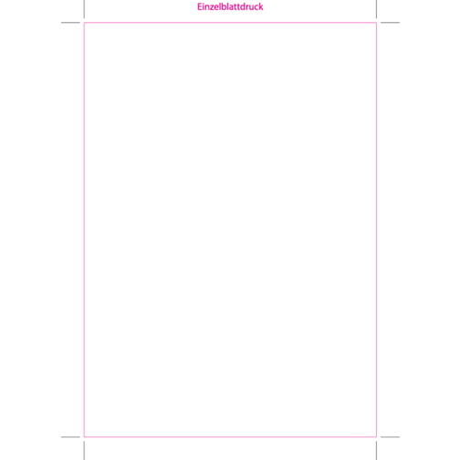 Schreibblock 'Primus' DIN A5, 50 Blatt , weiß, Einzelblätter: 70 g/m² holzfrei weiß, chlorfrei gebleicht, 21,00cm x 14,80cm (Höhe x Breite), Bild 3