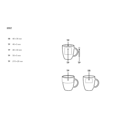 Kössinger Maxim Cafe Tasse , weiß, Porzellan, 8,00cm x 8,20cm x 8,00cm (Länge x Höhe x Breite), Bild 4