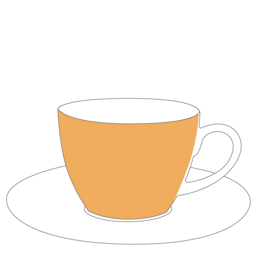 Tasse à café au lait Form 537, Image 3