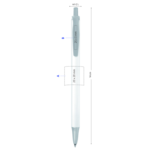 Penna a sfera BIC® Clic Stic Softfeel, Immagine 5