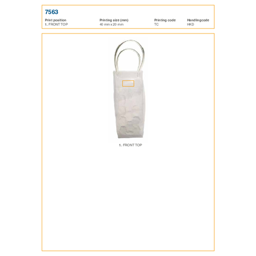 Etui isotherme en PVC Estelle, Image 2