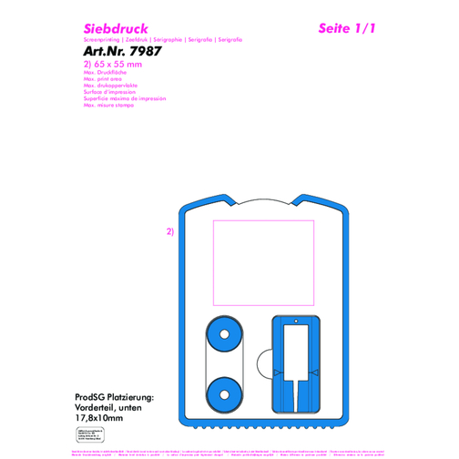 Disque de stationnement et grattoir, Image 3