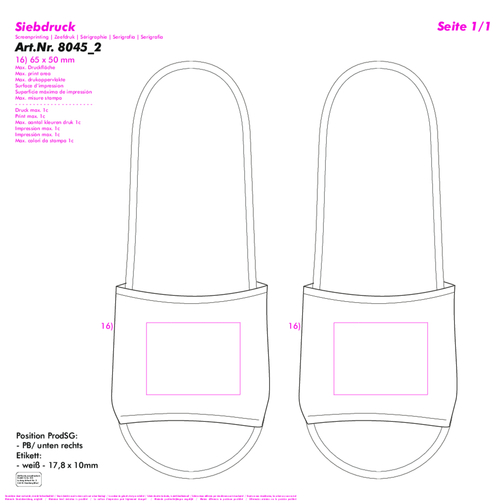 Chaussures de voyage en coton, Image 5