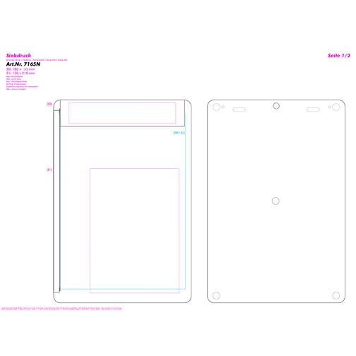 Clipboard DIN A4, Obraz 4