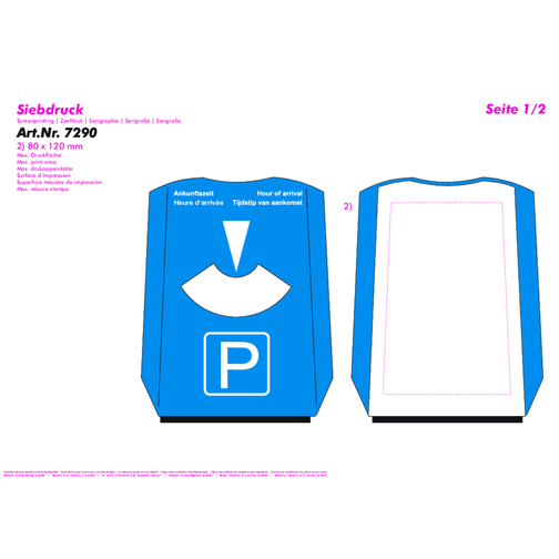 Disque de stationnement et grattoir, Image 3