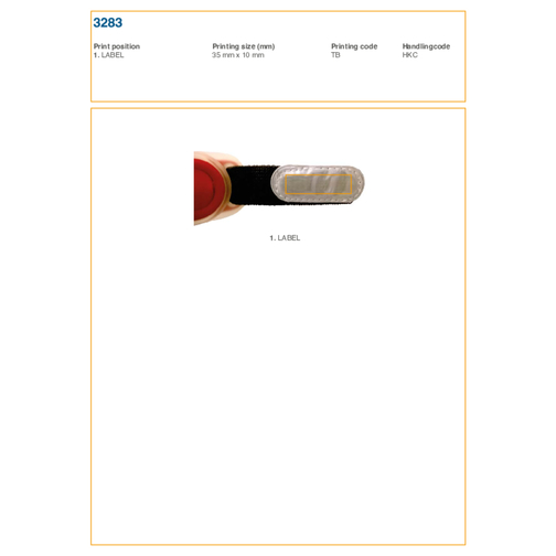Brassard en silicone muni de 2 LEDS Jenna, Image 2