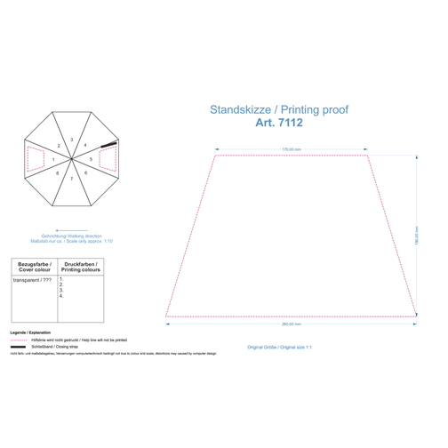 Parapluie standard automatique FARE®-Pure, Image 3