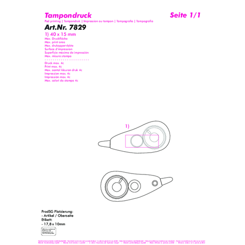Souris de correction, Image 4