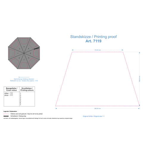 Parapluie standard automatique FARE®-Collection, Image 5