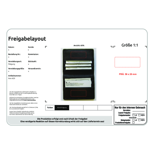 RFID-læretui i kompakt format for opptil 8 kort, Bilde 4